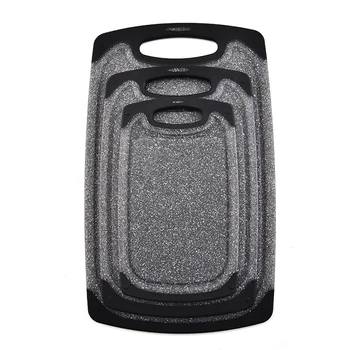 

Vicloon Cutting Board Set Plastic Set Of 3 With Dishwasher Safe W/ Hanging Hole Cutting Board 2020 New