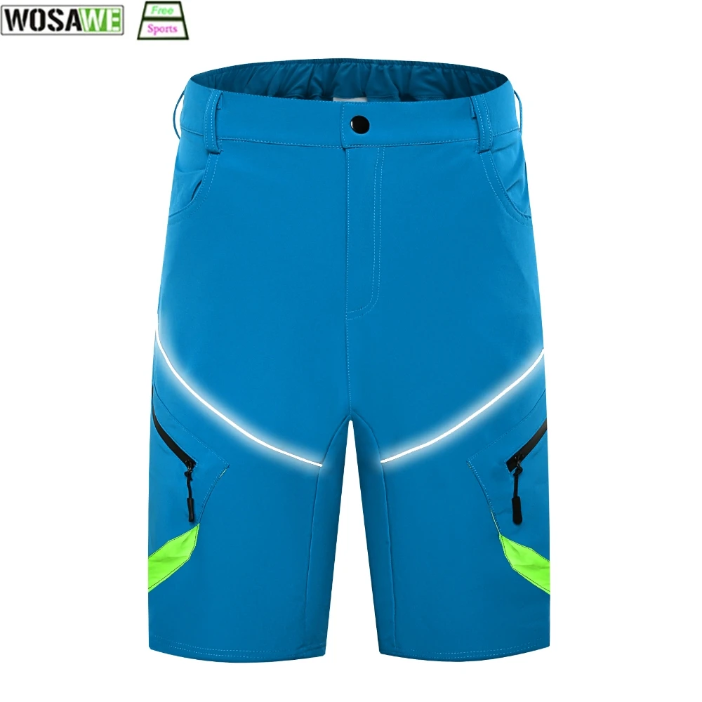 WOSAWE Men's Cycling Shorts Water Repellent Loose Fit Downhill MTB
