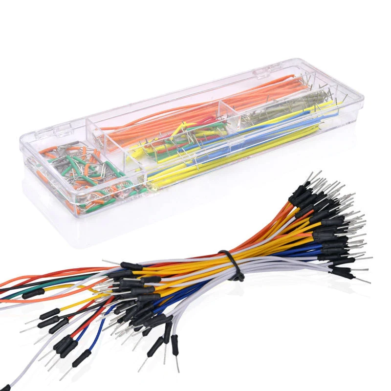 Электронный компонент базовый стартовый комплект с 830 соединительными точками макетная плата кабель резистор конденсатор светодиодный потенциометр