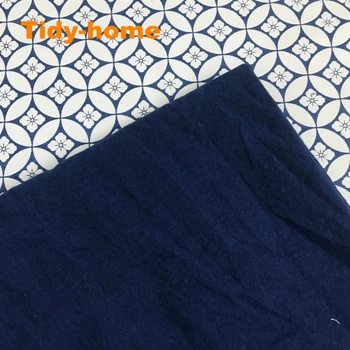 

100% Cotton Handmade Plant Dyed Indigo Sashiko Fabirc DIY Fabric Width 150cm