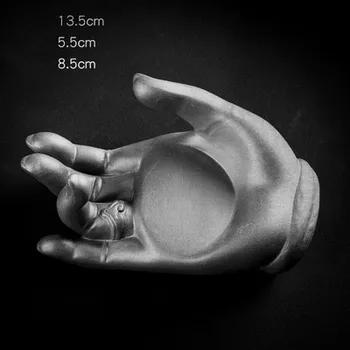 

Creative 3D Hands Mold for Cement Desktop Decorating Craft Clay Mould Concrete Soap Planter Tray Molds