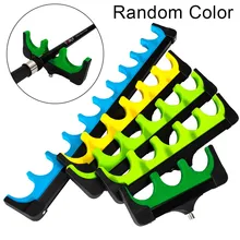 3/5/6/10 Holes Carp Fishing Rod Holder Stand Durable Hard EVA Top Feeder Fishing Pole Holder Universal Tackle Accessories Pesca