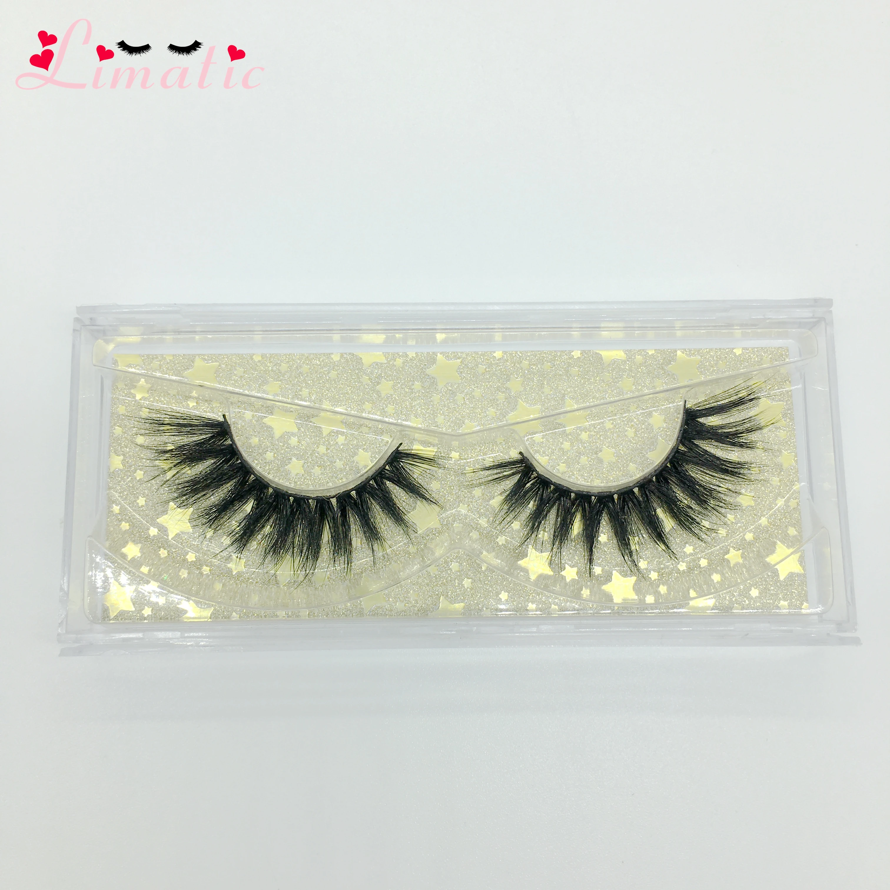 

Handmade Eyelashes Wispies 1 Pair Soft Faux Mink False Lashes Natural Long Wholesale Customized Available