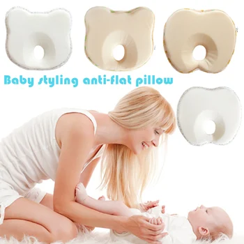 

Memory Foam Baby Pillow Breathable Head Shaping Pillows to Prevent Flat Head Ergonomic Headrest Hot Sales