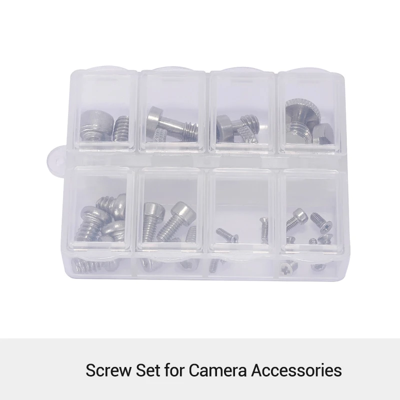 Set 12 Viti 1/4 Pollici SmallRig - Per Gabbie Fotocamera E Accessori DSLR | Acciaio Inox