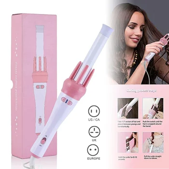 

Hot sa Automatic Hair Curler Spin Curling Wand 360 Degree Rotating Hair Styling Roller Ceramic Professional Hair Curling