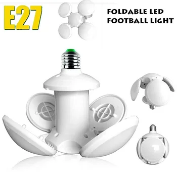 

LED Bulb E27 40W Football UFO Lamp 360 degrees Folding Bulb AC 85-265V 110V 220V Lampada LED Spotlight Light Cold/Warm White 4.7