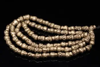 

wedding decoration copper tire handmade chisel engraved corpse torin bead skull skull pendant