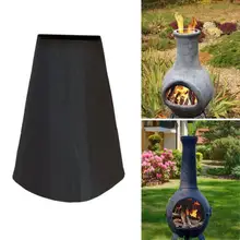 210D ткань Оксфорд веранда открытый сад патио огонь яма крышка водонепроницаемый ветрозащитный защитный дымоход огонь яма нагреватель крышка