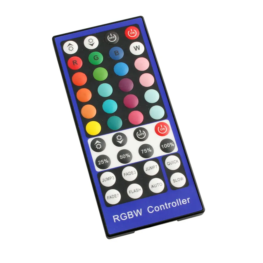 40Key RGB белый RGBW Пульт дистанционного управления DC 12 V 24 ИК лента с диммером