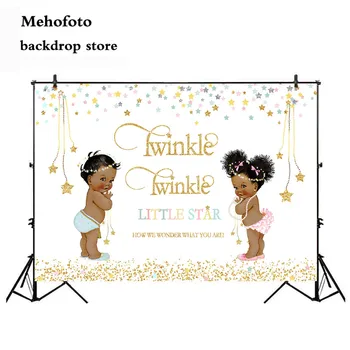 

Neoback Twinkle Twinkle Little Star Backdrop for Photography Gender Reveal Photo Background Party Decoration Banner Favor 434