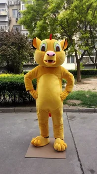 

Lion Mascot Costume Cosplay Party Game Dress Outfit Advertising Halloween Adult Birthday Performance Promotion Event Gift