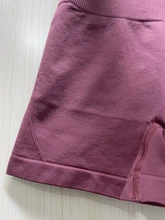 Gym Leggings Sportswear Crop-Top Yoga-Set Fitness Workout Seamless Long-Sleeve High-Waist