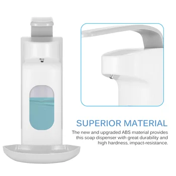 

500ml Liquid Soap Dispenser Wall Mount Plastic Shampoo Hand Sanitizer Shower Gel Detergent Shampoo Bottle Hotel Home Accessories