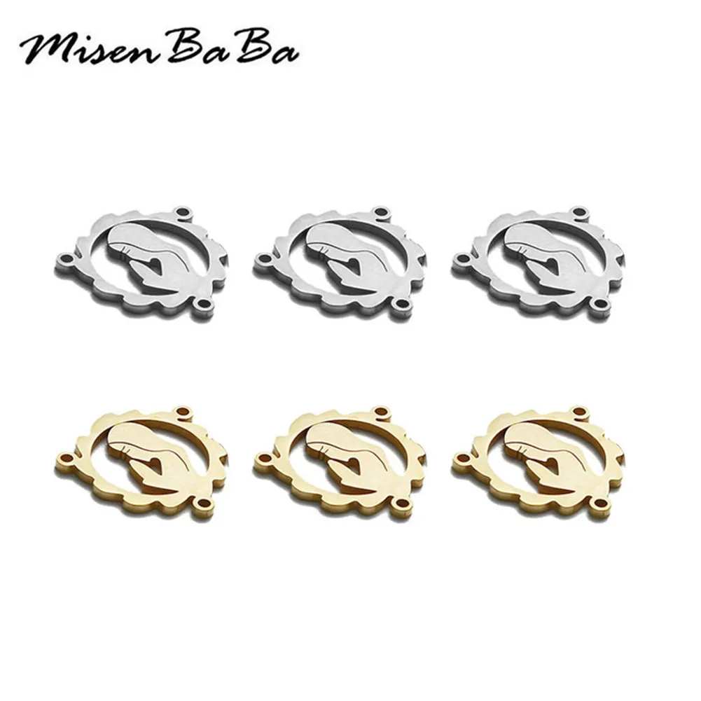 

Подвеска из нержавеющей стали с тремя отверстиями, 5 шт./лот