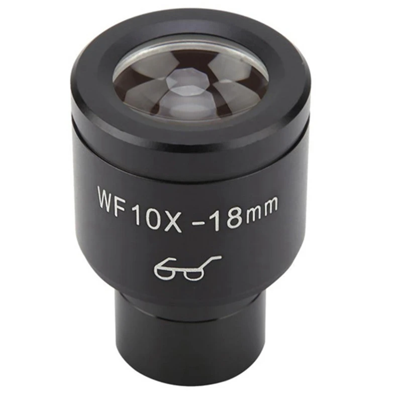 2 шт Биологический микроскоп аксессуары широкоугольный окуляр WF10X высокая точка глаза Микроскоп аксессуары