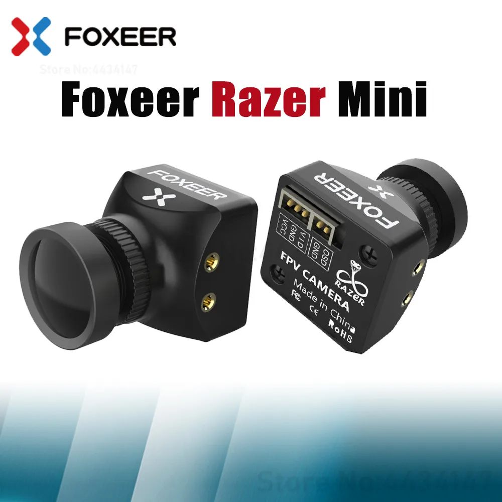 Foxeer NEW Razer Mini HD 5MP 2 1 мм M12 1200TVL PAL NTSC 4ɳ 16ɹ FPV камера с OSD 4 5-25 в естественное