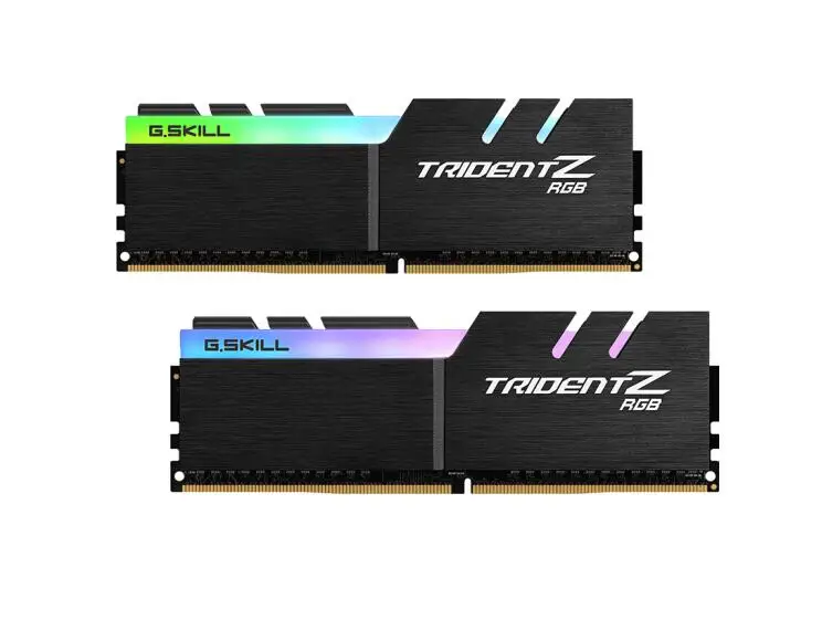 G. SKILL) Trident Z RGB серия DDR4 3200 C14 настольная память RGB светильник(F4-3200C14D-64GTZR