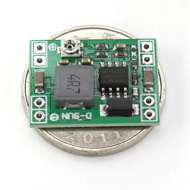 

10pcs Step-down Power Module DC-DC 3A Voltage Buck Converter Adjustable 92% Stabilivolt Module 24V to 12V 9V 5V 3V