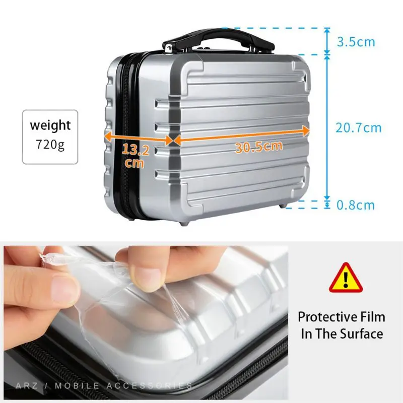 Портативная сумка для хранения, водонепроницаемый чемодан для переноски, коробка для DJI MAVIC Mini Drone