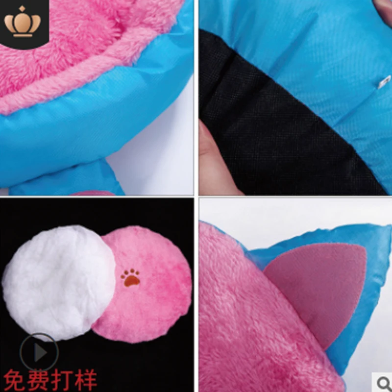 Pet Supplies Cat Litter Spot Wholesale Removable And Washable Teddy Small Kennel Four Seasons Universal Plus Velvet Dog Mat