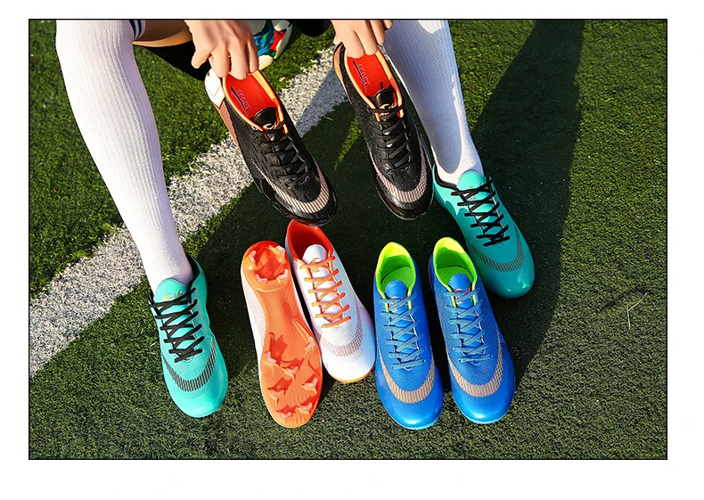 Football Shoes Men Turf Spikes Football Boy Women Outdoor Athletic Trainers Sneakers Adults Brand Professional Soccer Futbol (7)