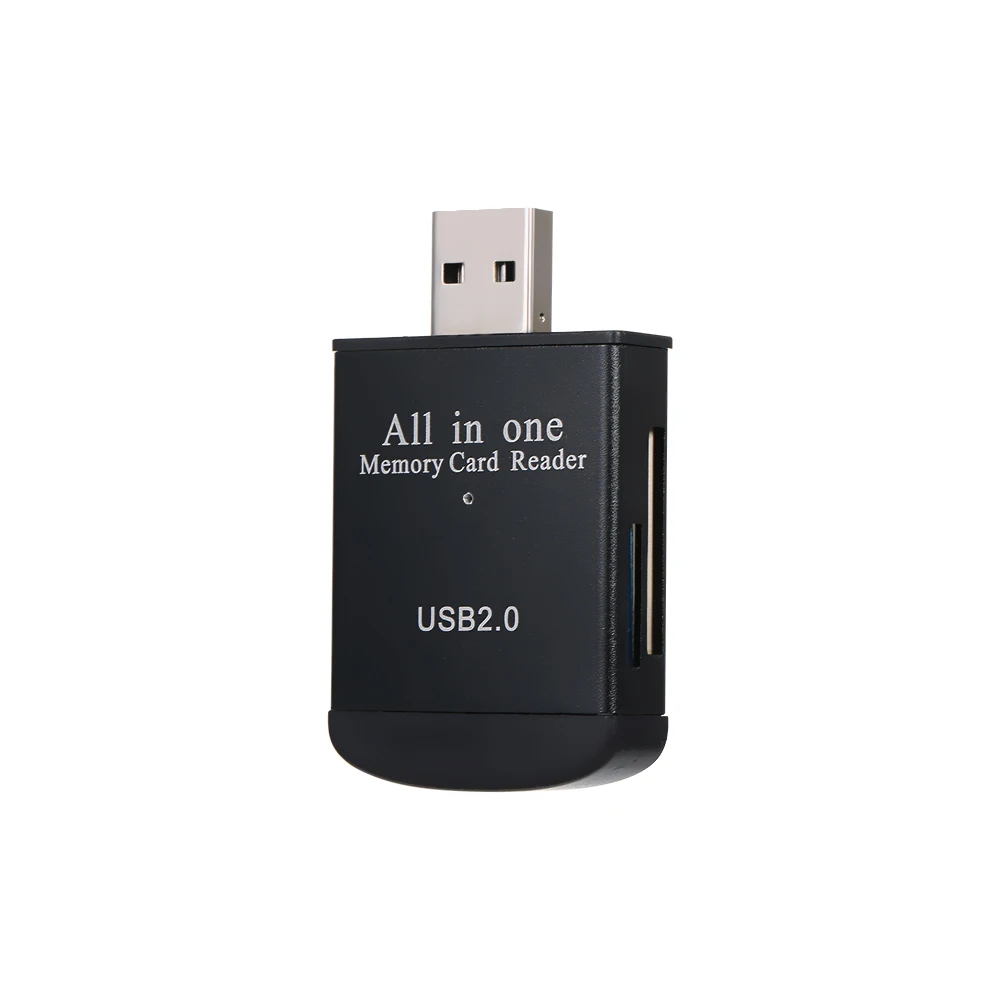 Все в одной карточке считывания кодов USB 2,0 с MS TF для ПК(Золотой