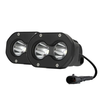 

Waterproof Work Lights Motorcycle Headlight Car A Pillar 1 Pair LED Offroad Lamp for Outdoor Personal Car Ornaments
