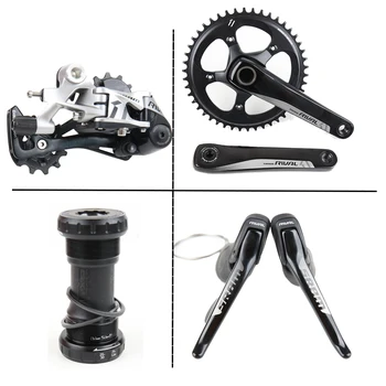 

SRAM Rival 1x11 11S Speed 42T 46T 170mm 172.5mm Road Bicycle Groupset Bike Kit GXP