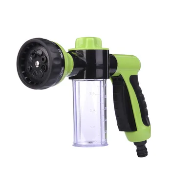 

New Car Washing Foam Green Water Car Washer Portable Durable High Pressure For Car Washing Nozzle Spray Free Shipping