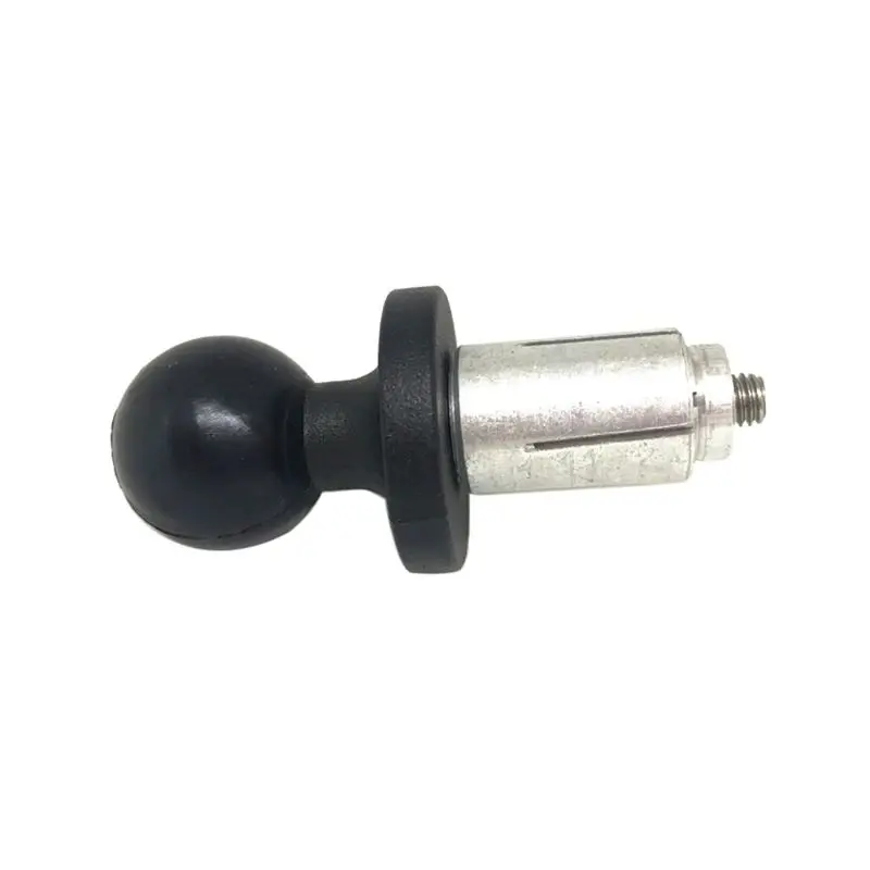 

Aluminum Base Rubber Motorcycle Bike Mount Black Fork Stem Base with Ball Head for RAM Mount for Gopro Ball Mount Adapter