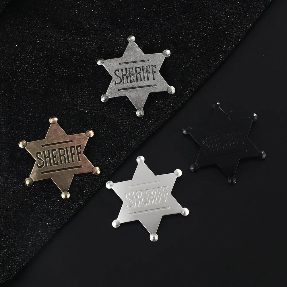 JH Star Badge Brooch