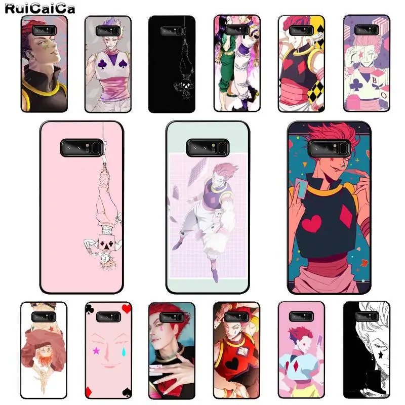RuiCaiCa хисока Hunter X Красочный милый чехол для телефона samsung обратите внимание на