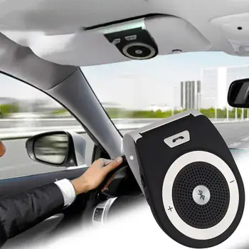 

New Car Sun Visor Hands-free Phone Mp34.1 Four Language Mini Wireless Speakers Excellent Sound Quality