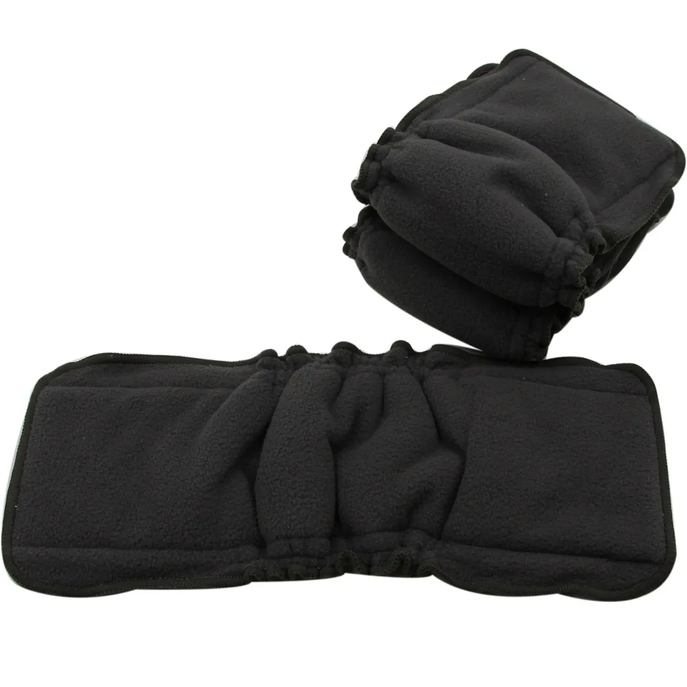 

Ohbabyka 100PCS Reusable Bamboo Charcoal Insert Baby Cloth Diaper Mat Nappy Insert Changing Liners 5 layers Cloth Diaper Inserts