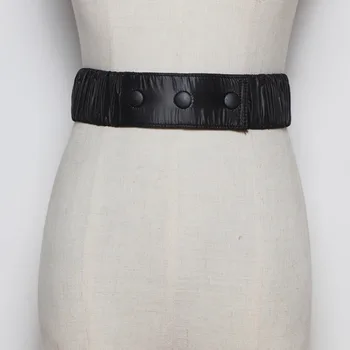 

2020 Spring Hot Sale Corset Belt New Elastic Belts For Women Stylish Wide Belt All-match Belt Fashion Waistband Female ZK599