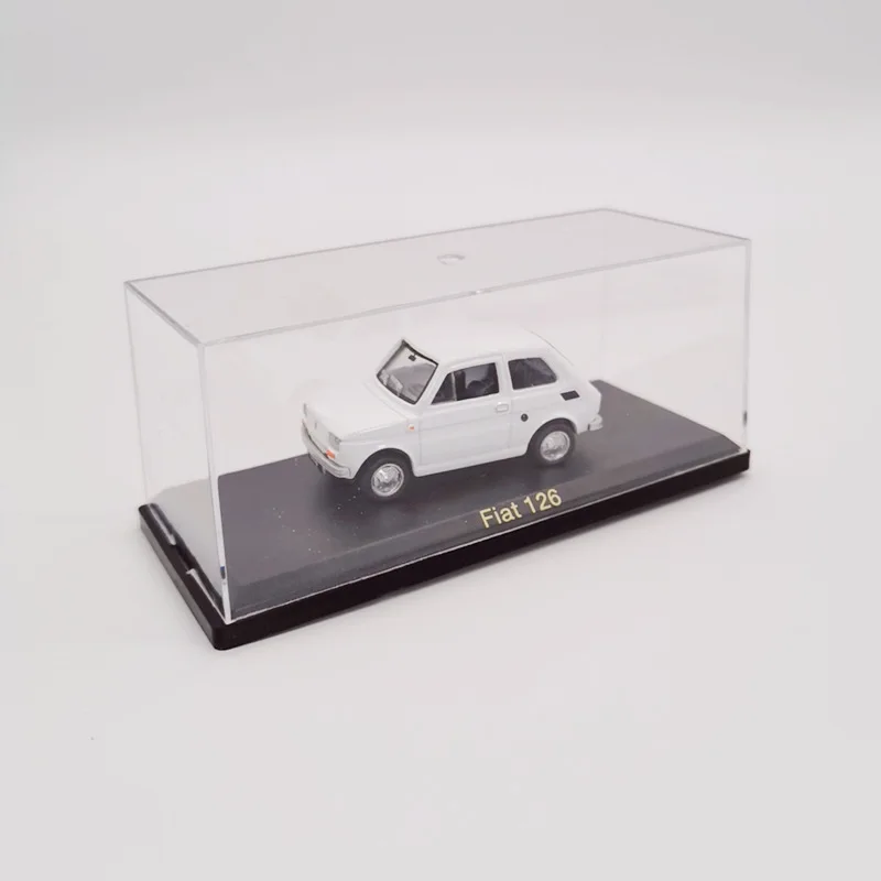 Оригинальная упаковка 1:43 модель из сплава Fiat 126, имитация литой коллекции подарков, качественная металлическая модель автомобиля
