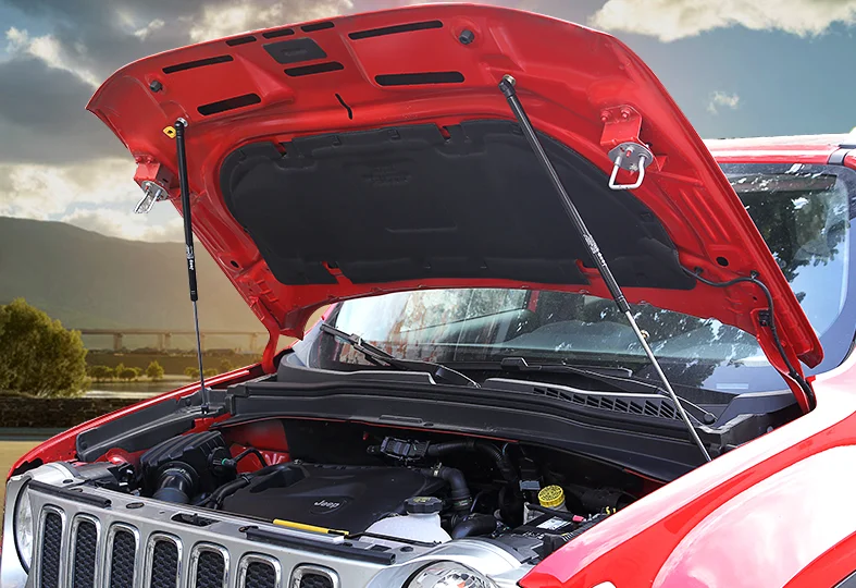 Для Jeep Renegade (BU/520) 2014-2021 2x Автоматическая Передняя капота модифицирующие газовые