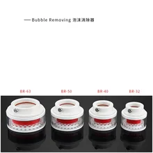 Bolha que remove o dispositivo alto da configuração do cilindro do mar do eliminador da espuma para o aquário do tanque de peixes