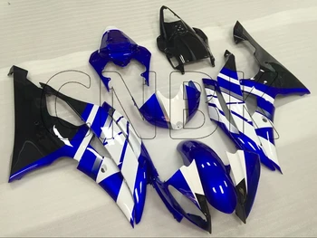 

for YZF600 R6 2008 Bodywork YZF600 R6 2008 Blue White Plastic Fairings YZF600 R6 2008 - 2015 Motorcycle Fairing