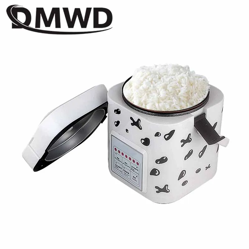 DMWD 1.2L электрическая рисоварка не клеящийся коврик с умным переключением бронь автоматическая изоляция Варка каш рагу суп ЕС