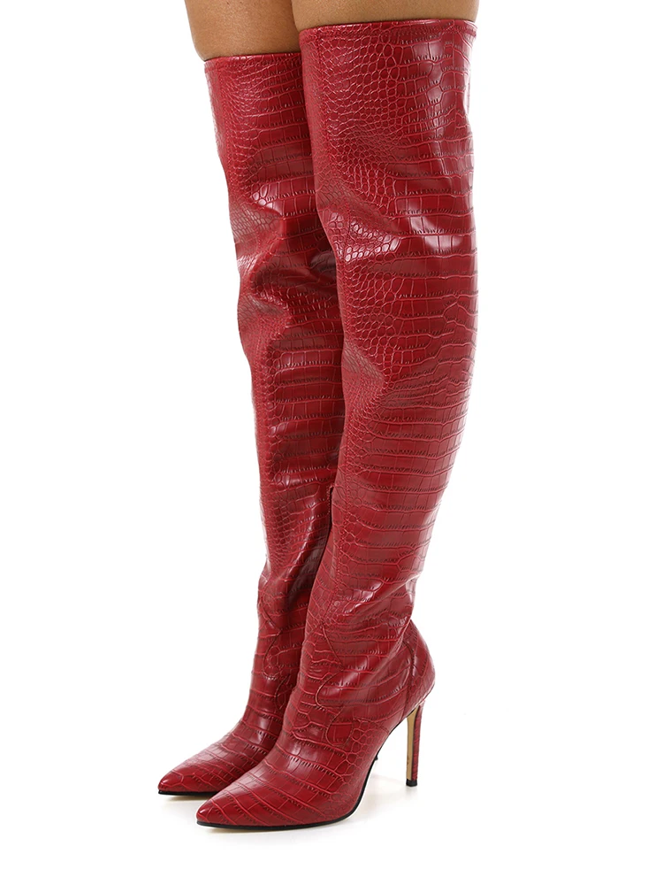 custom made thigh high boots
