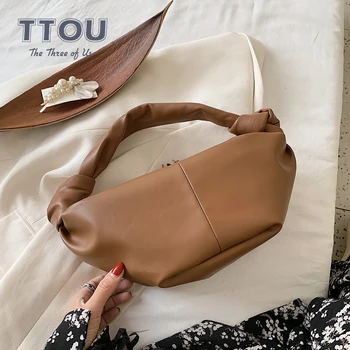 

Women Handbag Casual Trend Female Top-Handle Bag Elegant Brand Luxury Lady Shoulder Bag 2020 Hobos