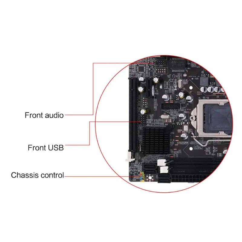 Novo Plus R2.0 Desktop Motherboard H61 Soquete Lga 1155 i3 i5 i7 Ddr3 16g Uefi Bios Uatx Mainboard B85a P8h61-m Lx3 4 Cheap Acessórios p quadro de demonstração