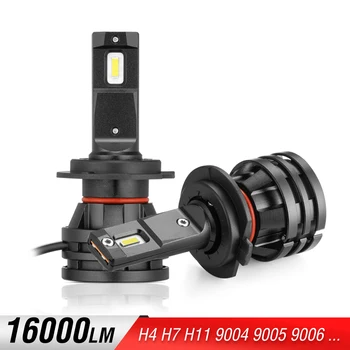 

2Pcs H7 LED Car Lights 16000LM H11 LED Headlight For H4 H1 H8 H9 9005 9006 HB3 HB4 Turbo H7 LED Lamp 12V 24V Car Headlight Bulbs