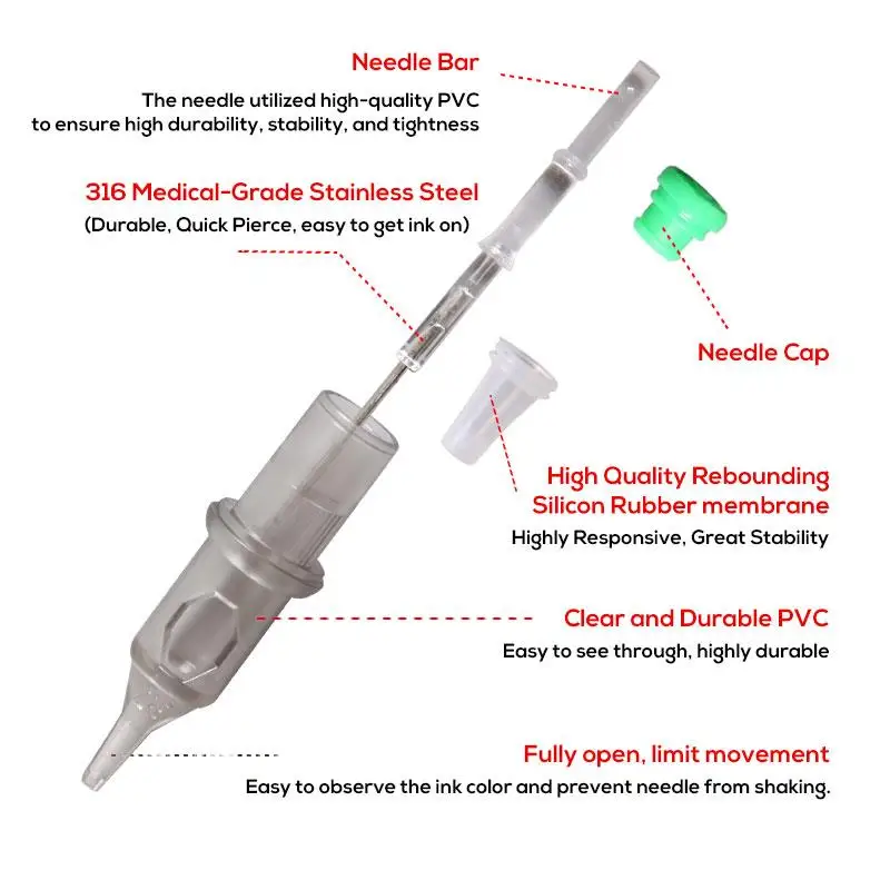 10 шт. одноразовые иглы для татуажа бровей 1RS/3RS/5RS/7RS/9RS /11RS/13RS|Иглы тату| |