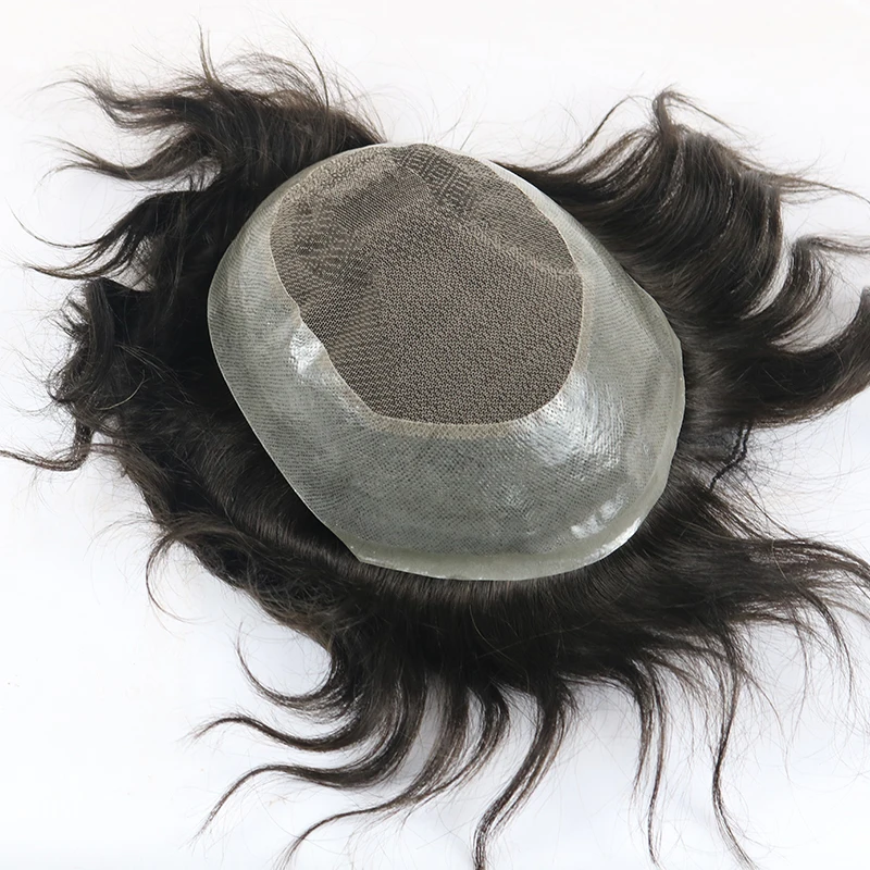 lace toupee with skin around