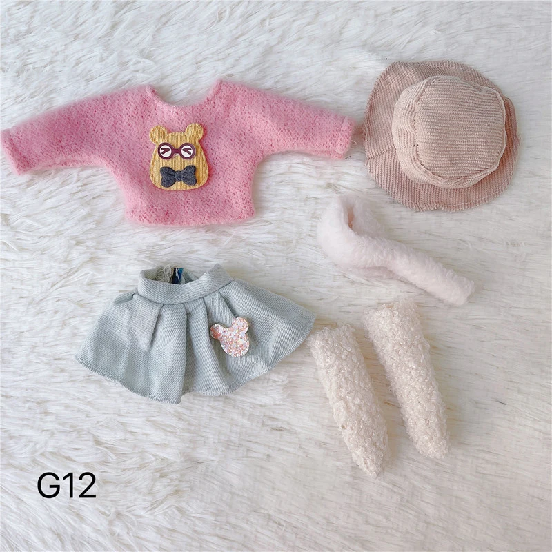 DOLLS Clothes 30cm For 1/6 Movable Joint Bjd Doll Girls Toy