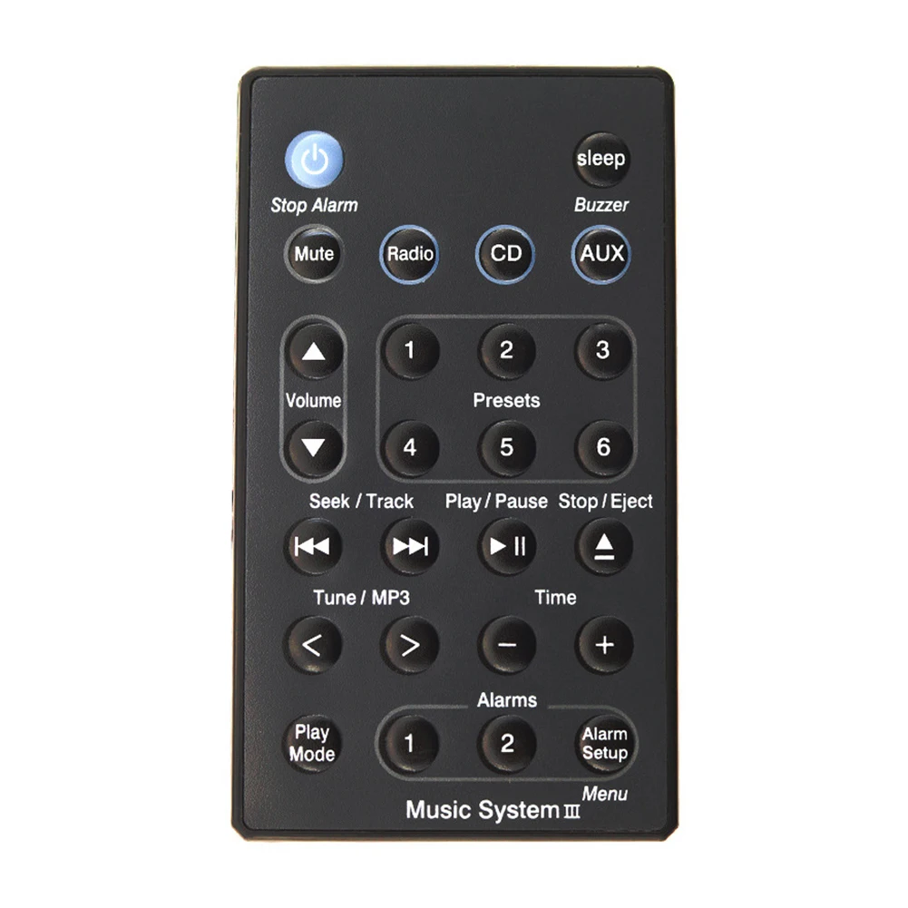 

TV Replacement Music System Radio Audio Multiuse Useful Home Universal Remote Control CD Player Media DVD For B OSE Wave