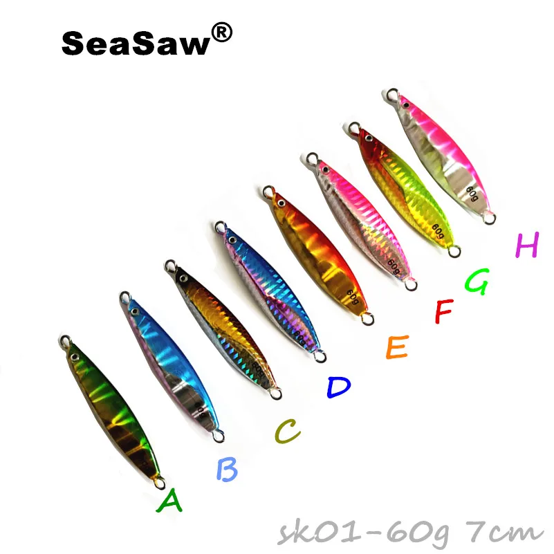 Джиг приманка для рыбалки новинка медленная Отсадочная искусственная 40 г/60 г